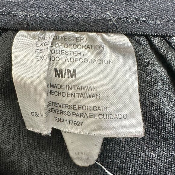 Reebok Athletic Shorts Mens M With Drawstring Waist Black Gray Basketball - Picture 3 of 8